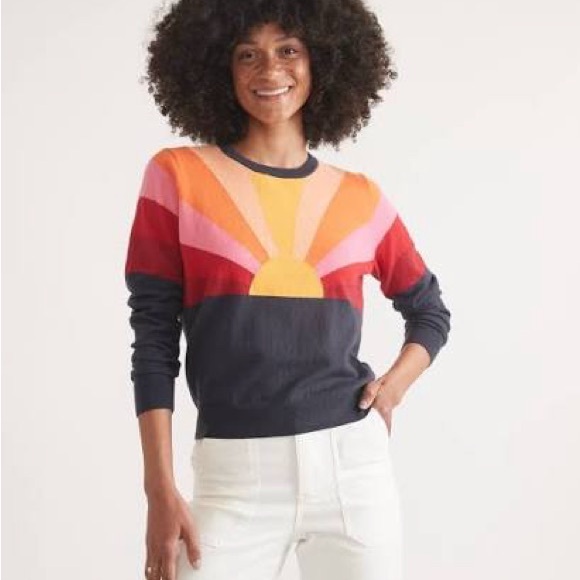 Marine Layer Icon Sunset Sweater Md - Picture 2 of 9